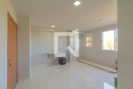 Sala/Cozinha de apartamento para alugar com 2 quartos, 48m² em Olaria, Canoas