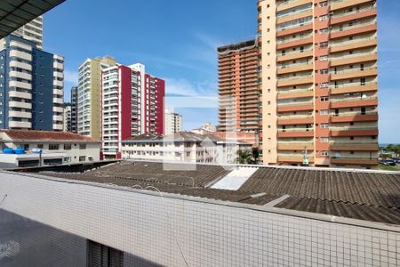 Vista da Sala de apartamento para alugar com 1 quarto, 42m² em Canto do Forte, Praia Grande