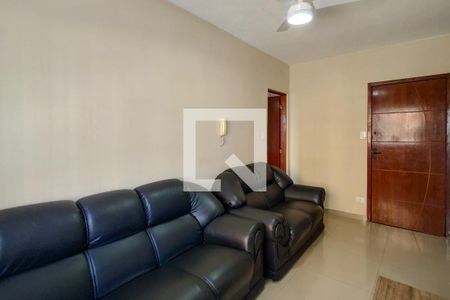 Sala de apartamento para alugar com 1 quarto, 42m² em Canto do Forte, Praia Grande