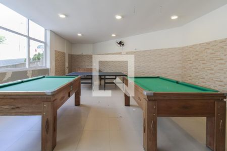 Área comum - Sala de Jogos de apartamento para alugar com 2 quartos, 52m² em Vila Falchi, Mauá
