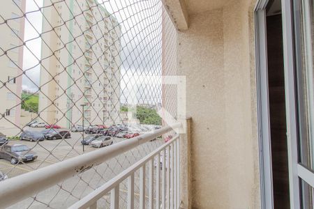 Varanda de apartamento para alugar com 2 quartos, 52m² em Vila Falchi, Mauá