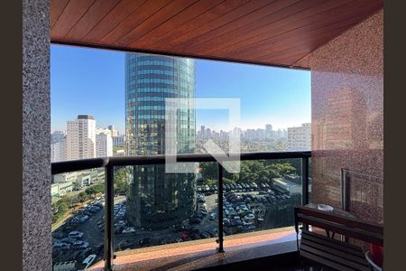 Varanda de apartamento à venda com 1 quarto, 48m² em Jardim Paulistano, São Paulo