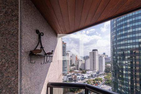 Varanda de apartamento para alugar com 1 quarto, 48m² em Jardim Paulistano, São Paulo