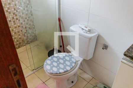 Banheiro da Suíte de apartamento à venda com 2 quartos, 112m² em Jardim Ana Maria, Santo André