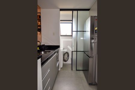 Cozinha de apartamento à venda com 1 quarto, 53m² em Teresópolis, Porto Alegre