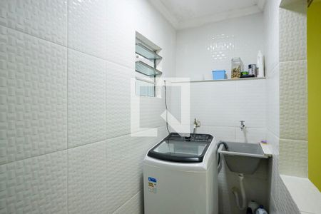 Área de serviço de casa para alugar com 2 quartos, 115m² em Mauá, São Caetano do Sul