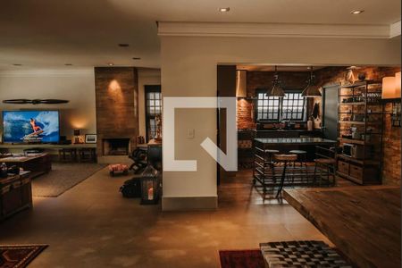 Sala de Estar de casa de condomínio à venda com 3 quartos, 200m² em Alphaville, Santana de Parnaíba
