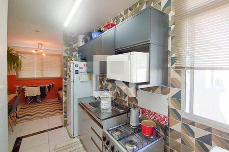 Cozinha e Área de Serviço de apartamento à venda com 2 quartos, 60m² em Centro, São Leopoldo