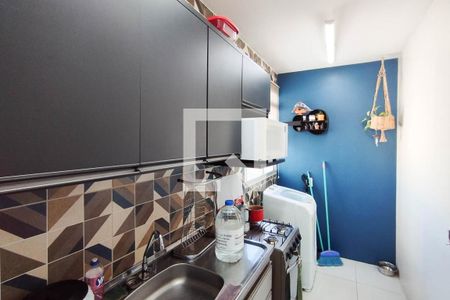 Cozinha e Área de Serviço de apartamento à venda com 2 quartos, 60m² em Centro, São Leopoldo