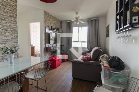 Sala de apartamento à venda com 2 quartos, 48m² em Conjunto Residencial José Bonifácio, São Paulo