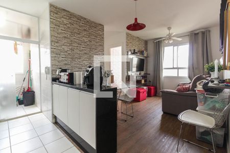 Sala de apartamento à venda com 2 quartos, 48m² em Conjunto Residencial José Bonifácio, São Paulo