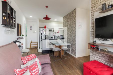 Sala de apartamento à venda com 2 quartos, 48m² em Conjunto Residencial José Bonifácio, São Paulo