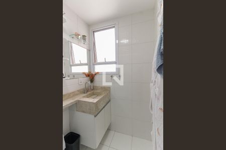 Banheiro de apartamento à venda com 2 quartos, 48m² em Conjunto Residencial José Bonifácio, São Paulo