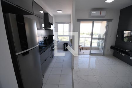 Cozinha de apartamento à venda com 1 quarto, 42m² em Bosque, Campinas