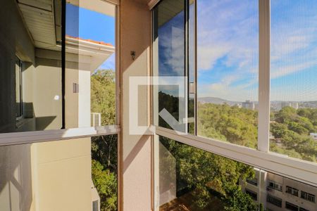 Varanda da Sala de apartamento à venda com 2 quartos, 54m² em Morro Santana, Porto Alegre