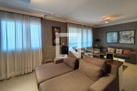 Sala de Estar de apartamento à venda com 3 quartos, 130m² em Parque Prado, Campinas