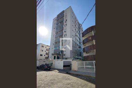 Fachada do Prédio de apartamento para alugar com 1 quarto, 70m² em Guilhermina, Praia Grande