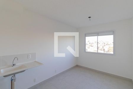 Sala/Cozinha de apartamento para alugar com 2 quartos, 33m² em Vila Nova Curuca, São Paulo