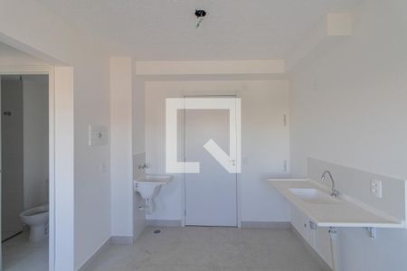 Sala/Cozinha de apartamento para alugar com 2 quartos, 33m² em Vila Nova Curuca, São Paulo