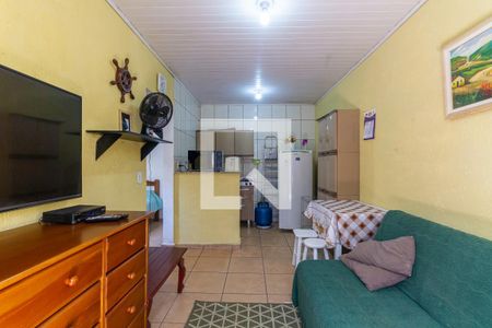 Sala/Cozinha de casa para alugar com 1 quarto, 35m² em Vila Gomes Cardim, São Paulo