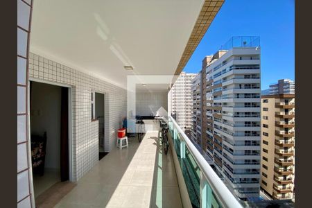 Sacada de apartamento para alugar com 2 quartos, 87m² em Vila Caiçara, Praia Grande
