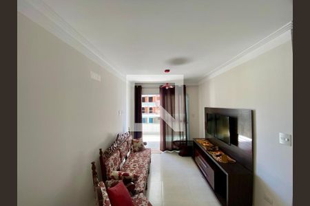 Sala de TV de apartamento para alugar com 2 quartos, 87m² em Vila Caiçara, Praia Grande