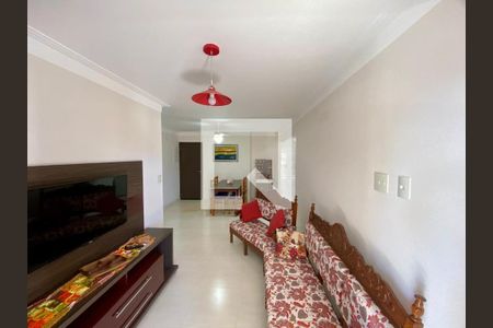 Sala de TV de apartamento para alugar com 2 quartos, 87m² em Vila Caiçara, Praia Grande