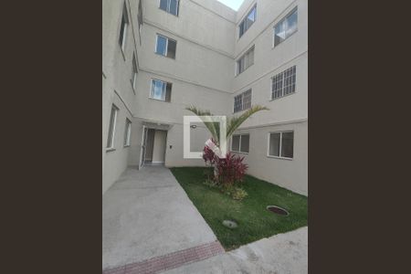 Fachada do bloco de apartamento à venda com 2 quartos, 45m² em Bom Jesus, Contagem