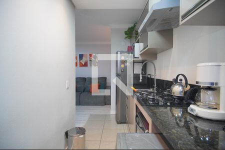Cozinha de apartamento à venda com 2 quartos, 56m² em Rondônia, Novo Hamburgo