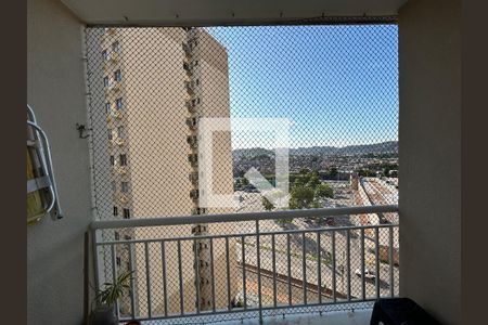 Varanda da Sala de apartamento à venda com 3 quartos, 66m² em Cachambi, Rio de Janeiro