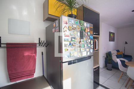 Cozinha e Área de Serviço de apartamento para alugar com 2 quartos, 40m² em Vila Lage, São Gonçalo