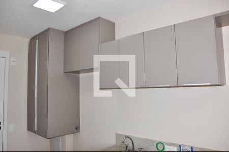 Cozinha de apartamento para alugar com 1 quarto, 28m² em Vila Primavera, São Paulo