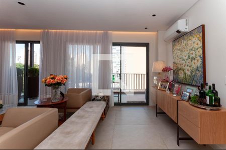 Sala de apartamento à venda com 2 quartos, 131m² em Vila Ipojuca, São Paulo