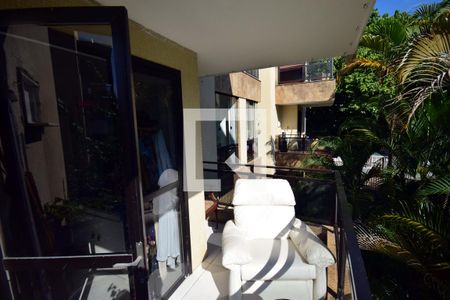 Varanda da Sala de apartamento à venda com 2 quartos, 90m² em Barra da Tijuca, Rio de Janeiro