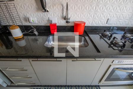 Cozinha de apartamento à venda com 3 quartos, 69m² em Jardim Sindona, Osasco