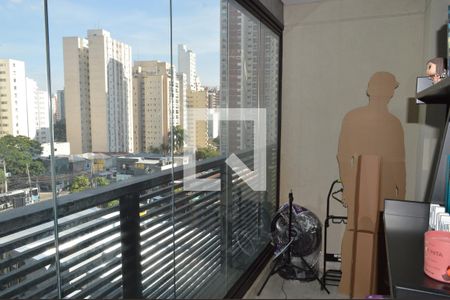 Varanda de apartamento à venda com 1 quarto, 46m² em Vila Mariana, São Paulo