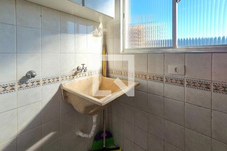 Área de serviço de apartamento para alugar com 1 quarto, 50m² em Balneario Cidade Atlantica, Guarujá