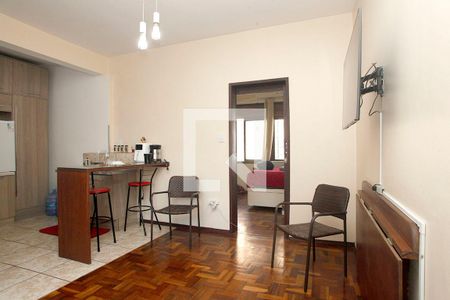 Sala de apartamento à venda com 1 quarto, 54m² em Centro Histórico, Porto Alegre