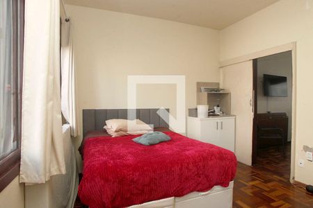 Quarto Suíte de apartamento à venda com 1 quarto, 54m² em Centro Histórico, Porto Alegre