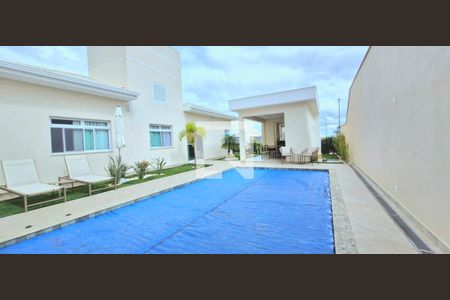 Área comum - Piscina de casa de condomínio à venda com 3 quartos, 142m² em Vale dos Sonhos, Lagoa Santa