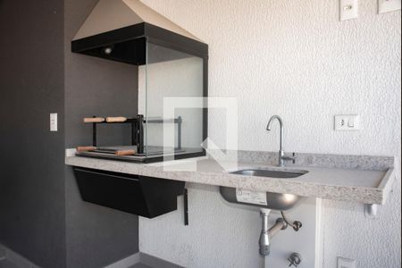 Varanda gourmet - Churrasqueira de apartamento à venda com 4 quartos, 147m² em Vila Clementino, São Paulo