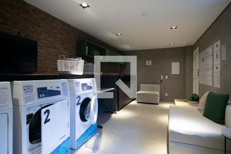 Lavanderia de kitnet/studio para alugar com 1 quarto, 29m² em Bela Vista, São Paulo