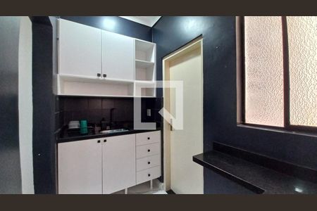 Cozinha de apartamento para alugar com 1 quarto, 45m² em Centro, Campinas