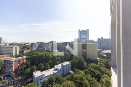 Vista/Varanda de kitnet/studio à venda com 1 quarto, 22m² em Cerqueira César, São Paulo