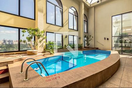 Área comum - Piscina de kitnet/studio para alugar com 1 quarto, 32m² em Jardim Europa, São Paulo