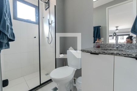 Banheiro de kitnet/studio para alugar com 1 quarto, 30m² em Consolação, São Paulo