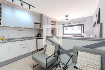 Studio de kitnet/studio para alugar com 1 quarto, 30m² em Consolação, São Paulo