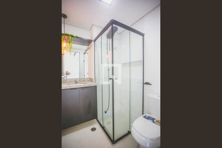 Banheiro  de kitnet/studio à venda com 1 quarto, 25m² em Vila da Saúde, São Paulo