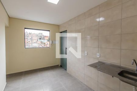 Cozinha de apartamento para alugar com 1 quarto, 28m² em Parque Boturussu, São Paulo