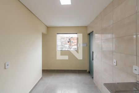 Cozinha de apartamento para alugar com 1 quarto, 28m² em Parque Boturussu, São Paulo